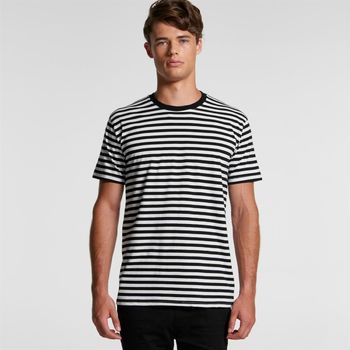 Mens Staple Stripe Tee - Product Image