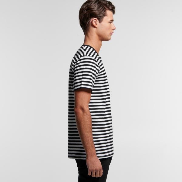 Mens Staple Stripe Tee Option Image 1