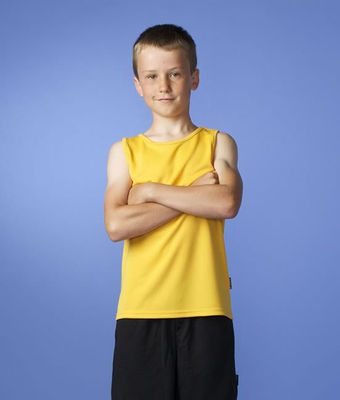 View Kids Botany Singlet Uniform Details Kids Botany Singlet Uniform Hero Image