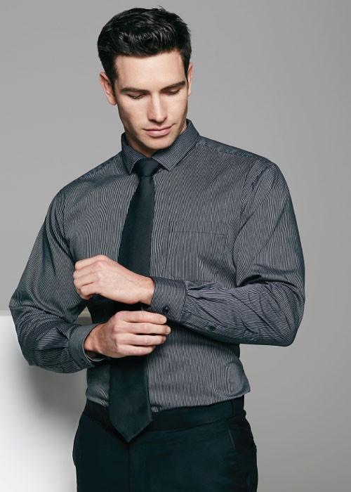 Mens Henley Shirt Option Image 1