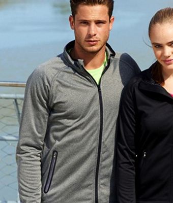 View Mens Lightweight Fleece Zip Jacket Uniform Details Mens Lightweight Fleece Zip Jacket Uniform Hero Image