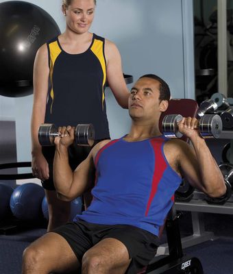 Dri Gear Spliced Zenith Singlet Uniform Hero Image