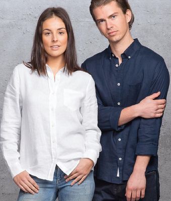 View Mens & Ladies Linen Shirt Uniform Details Mens & Ladies Linen Shirt Uniform Hero Image