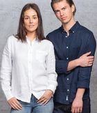 Mens & Ladies Linen Shirt Coordinating Image
