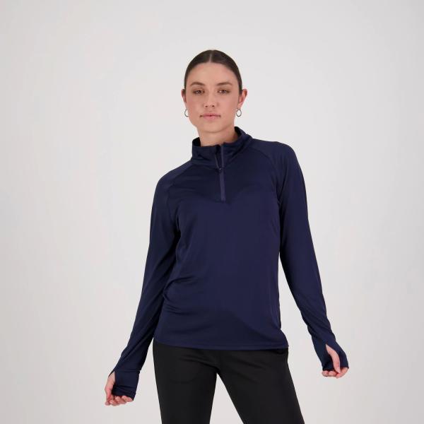 Ladies Stadium 1/4 Zip Top Option Image 3