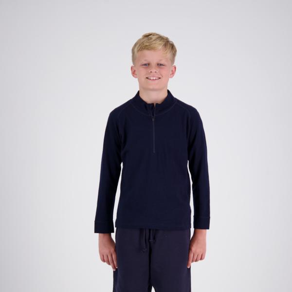 Mens & Ladies Alpine Zip Merino Option Image 4