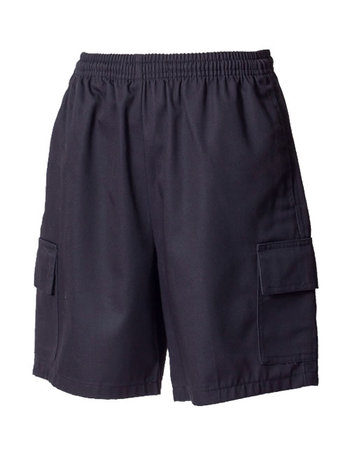Poly/Cotton Cargo School Short - Product Image