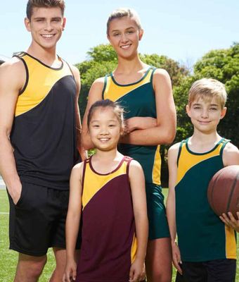 View Quickdry Sports Singlet Uniform Details Quickdry Sports Singlet Uniform Hero Image