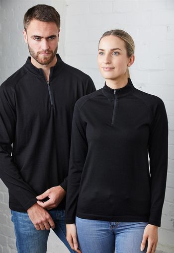 Fine Knit Merino Zip - Product Image