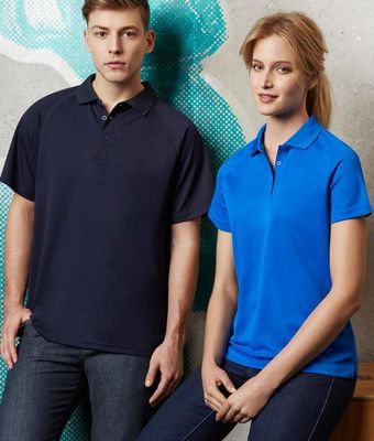 Mens & Ladies Sprint Polo Uniform Hero Image