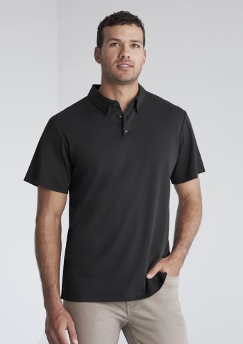Men Lotus Polo Shirt - Product Image