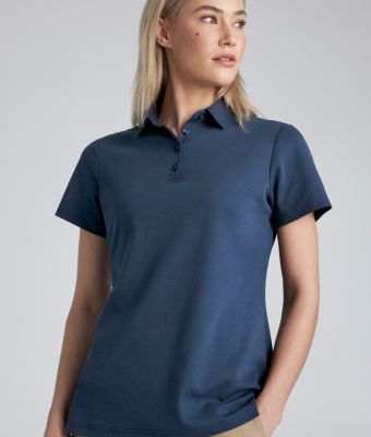 Ladies Lotus Polo Shirt Uniform Hero Image