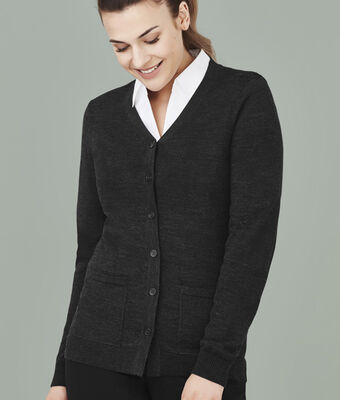 Button Front Cardigan Uniform Hero Image