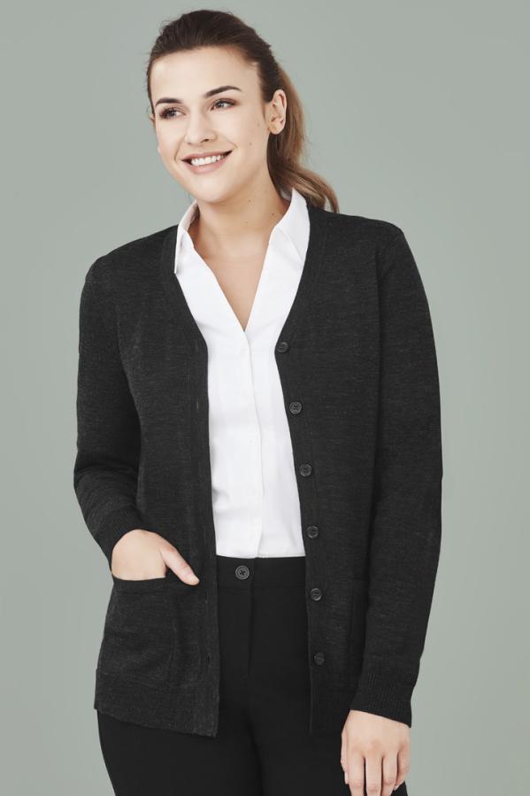 Button Front Cardigan Option Image 2
