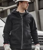 Zip Front Multi-Pocket Work Hoodie Zip Front Multi-Pocket Work Hoodie Coordinating Image