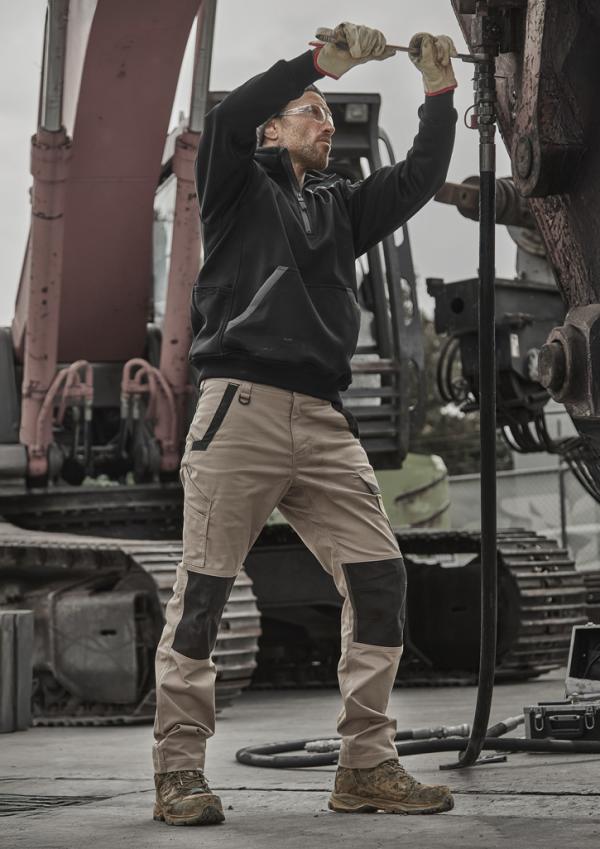 Streetworx Water Resistant Zip Pullover Option Image 2