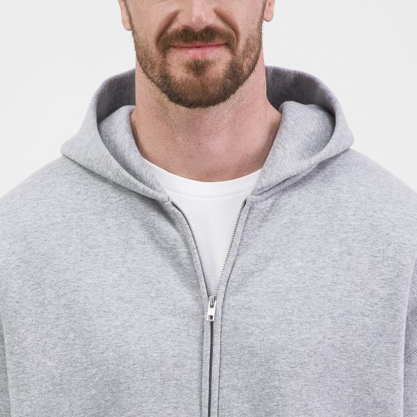GOODMATES Mens Everyday Zip Hood Option Image 3