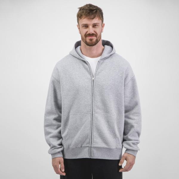 GOODMATES Mens Everyday Zip Hood Option Image 1