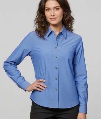 Mens and Ladies Chambray Shirt Uniform Hero Image