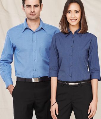 Micro Check Shirt Uniform Hero Image