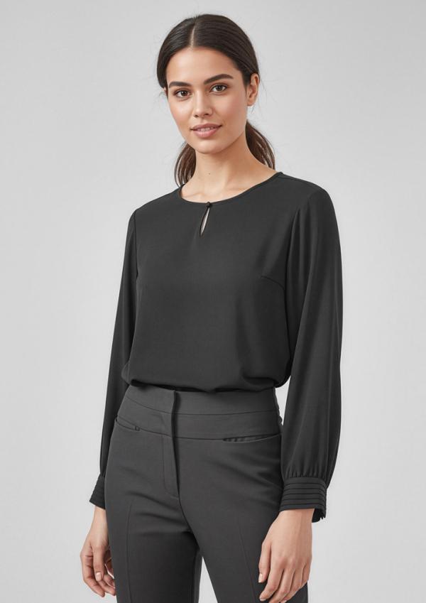 Evelyn Long Sleeve Blouse Option Image 1