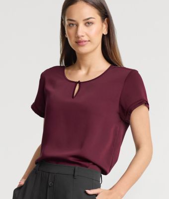 Evelyn Short Sleeve Blouse Uniform Hero Image
