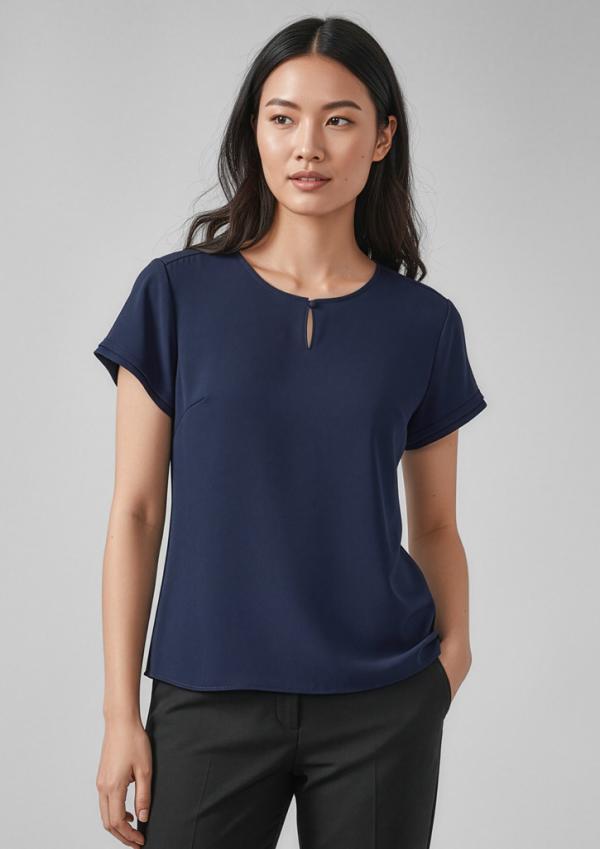 Evelyn Short Sleeve Blouse Option Image 3