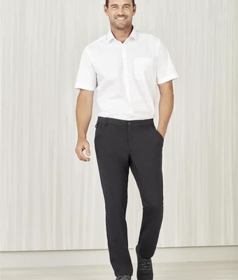Mens Comfort Waist Flat Front Pant Uniform Hero Image