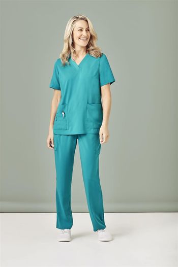Avery Ladies Roll Up Scrub Pant - Product Image