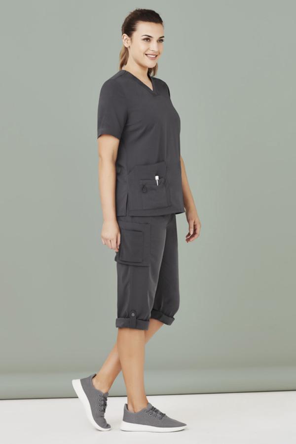 Avery Ladies Roll Up Scrub Pant Option Image 1