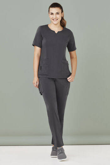 Avery Ladies Slim Leg Scrub Pant - Product Image