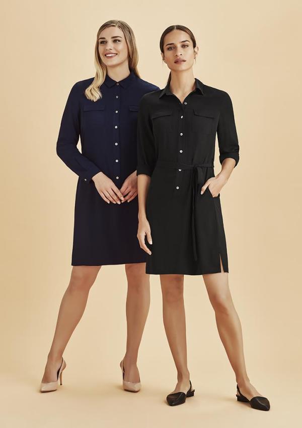 Chloe Georgette Shirt Dress Option Image 2