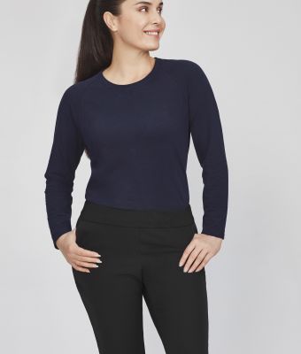 Ladies Cotton Mix Long Sleeve Uniform Hero Image