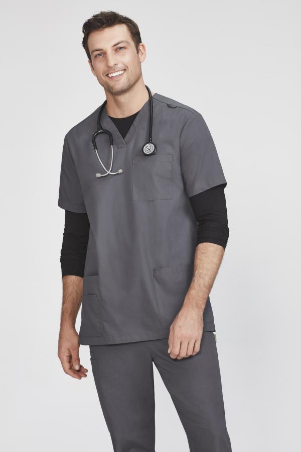 Mens Cotton Mix Long Sleeve Option Image 2
