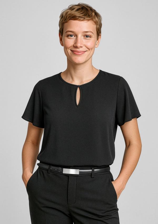 Vienna Short Sleeve Blouse Option Image 2