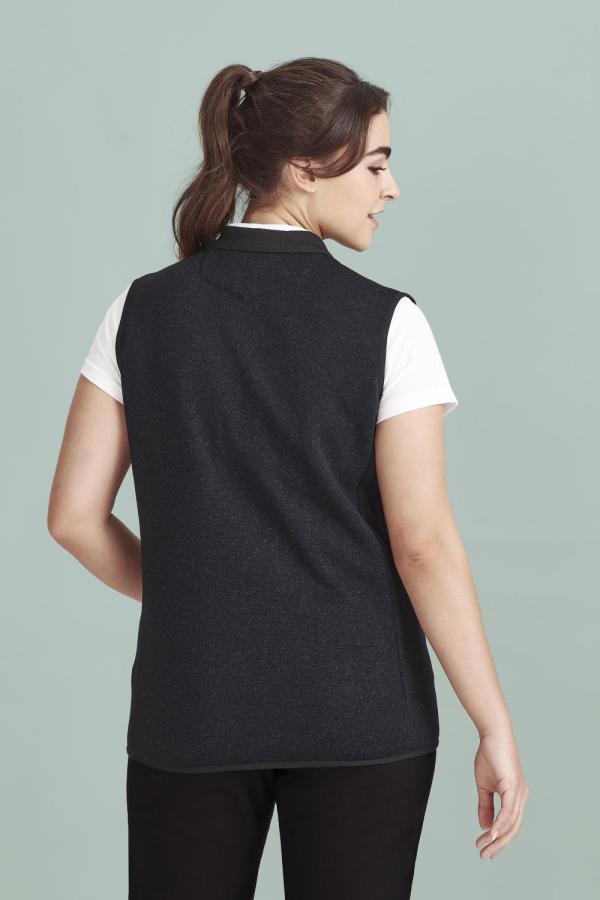 Ladies Nova Knit Vest Option Image 3