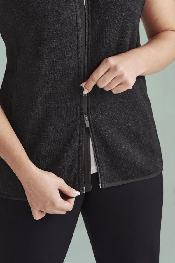 Ladies Nova Knit Vest Option Image 4