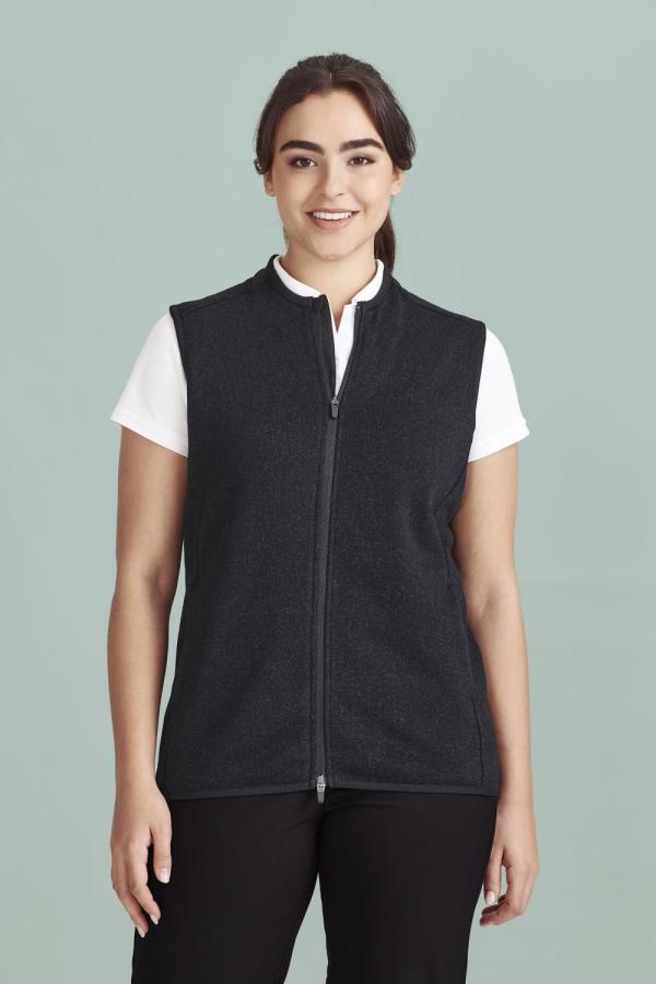 Ladies Nova Knit Vest Option Image 1