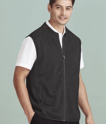 Mens Nova Knit Vest Uniform Hero Image
