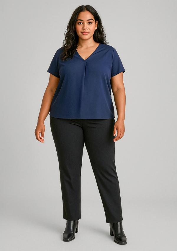 Scuba Ponte Mid-rise Pant Option Image 2