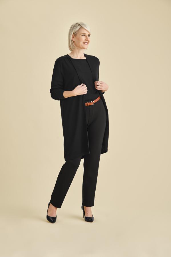 Scuba Ponte Mid-rise Pant Option Image 4