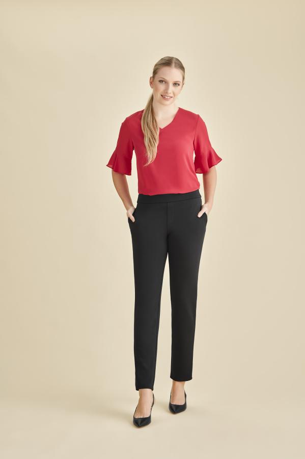 Scuba Ponte Mid-rise Pant Option Image 5