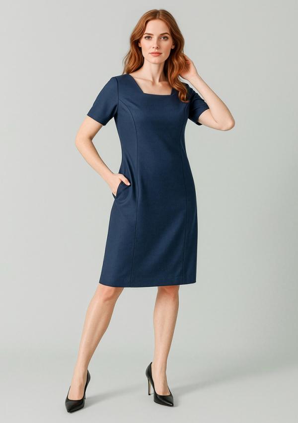 Ladies Renew Short Sleeve Dress Option Image 2