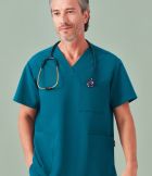 Unisex Pulse V-Neck Scrub Top Coordinating Image