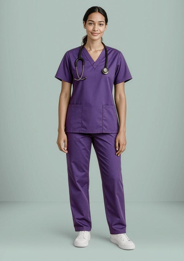 Ladies Scrub Top and Pant Option Image 1