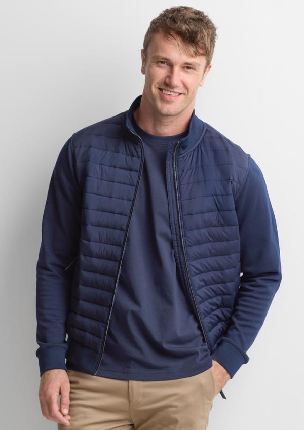 Mens Tailor Hybrid Quilted Jacket Option Image 5