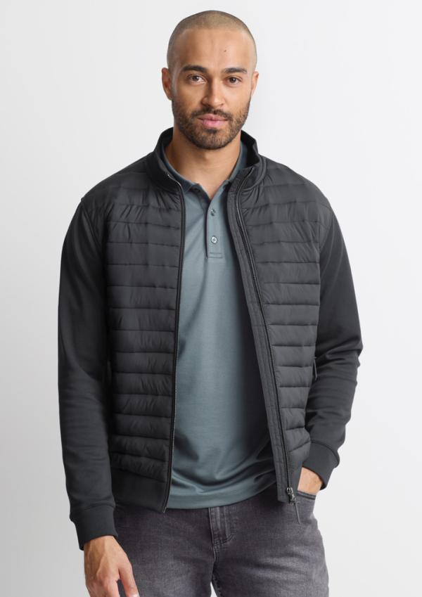 Mens Tailor Hybrid Quilted Jacket Option Image 1
