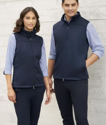 Plain Soft Shell Vest Uniform Hero Image