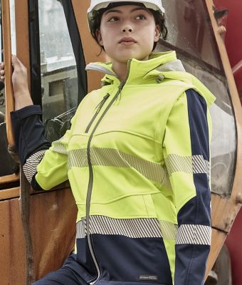 View Ladies Streetworx 2 in 1 Soft Shell Jacket Uniform Details Ladies Streetworx 2 in 1 Soft Shell Jacket Uniform Hero Image