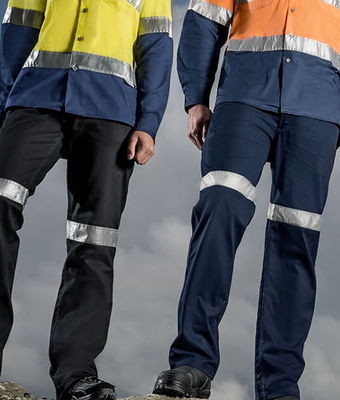Mens and Ladies Taped Utility Pant Uniform Hero Image